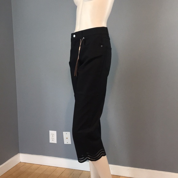 NWT Christopher Kane Embroidery Hem Jeans SZ 28 - Picture 6 of 16